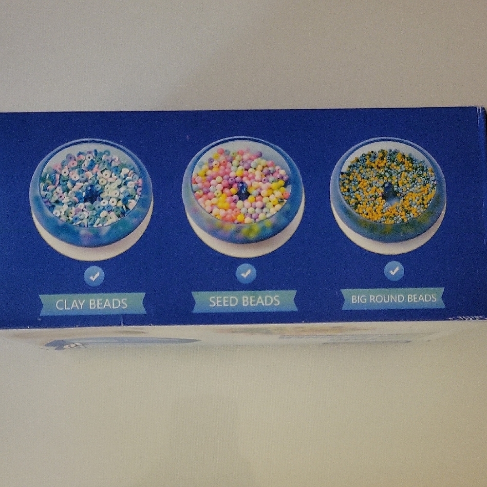 Clay Bead Spinner - Blue - Picture 2 of 4